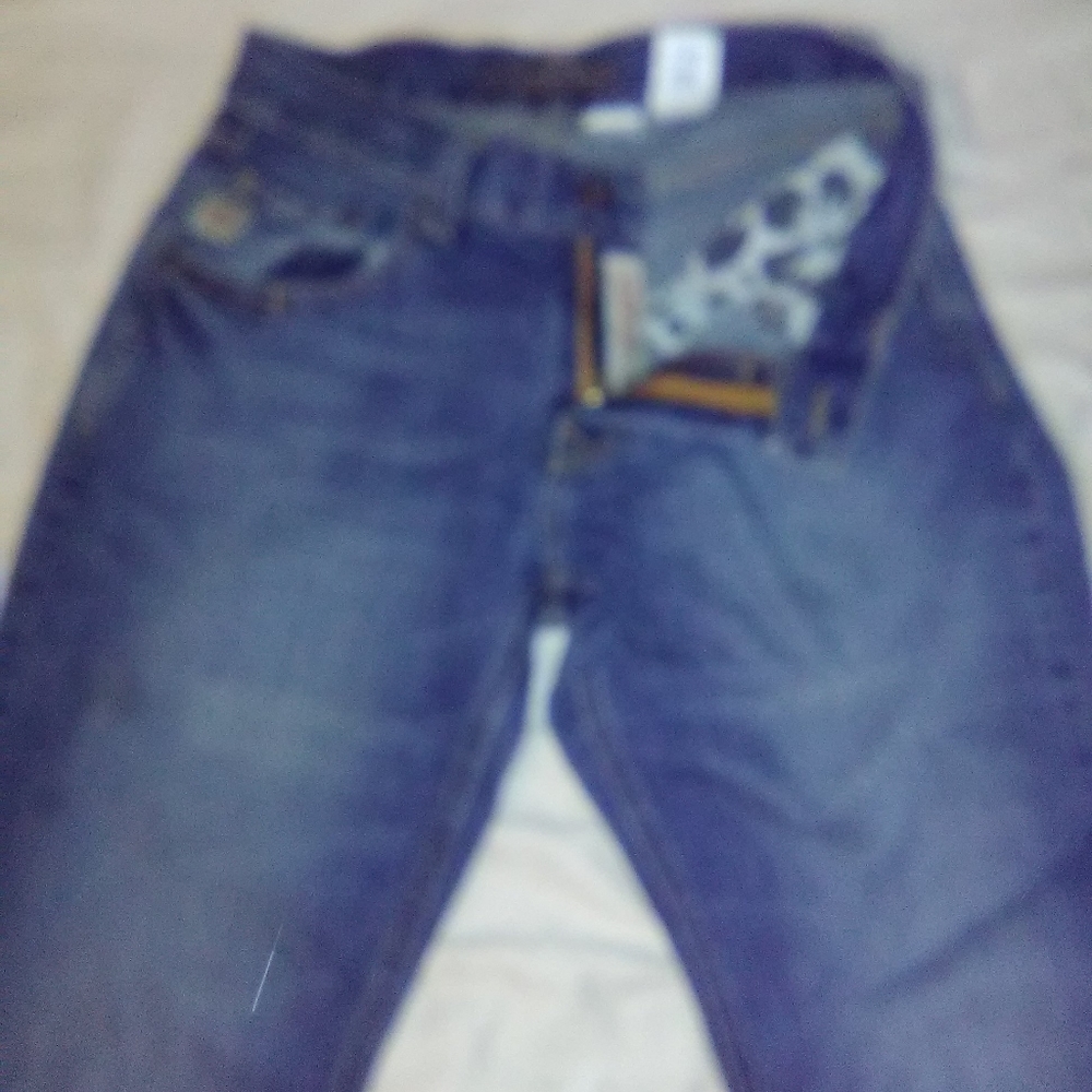 New blue jeans